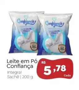 Novo Atacarejo Leite em Pó Confiança oferta