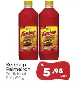 Novo Atacarejo Ketchup Palmeiron Tradicional oferta