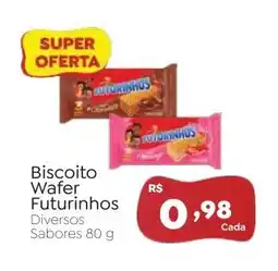 Novo Atacarejo Biscoito Wafer Futurinhos oferta