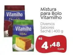 Novo Atacarejo Mistura para Bolo Vitamilho oferta