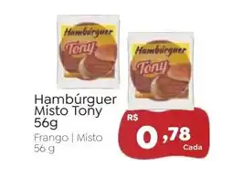 Novo Atacarejo Hambúrguer Misto Tony oferta