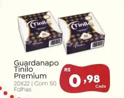 Novo Atacarejo Guardanapo Tinilo Premium oferta