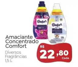 Novo Atacarejo Amaciante Concentrado Comfort oferta