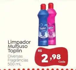 Novo Atacarejo Limpador Multiuso Toplin oferta