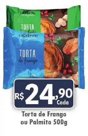 Royal Supermercados Torta de Frango ou Palmito oferta