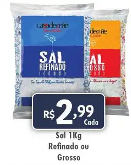 Royal Supermercados Sal Refinado ou Grosso oferta