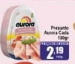 Higa's Supermercado Presunto Aurora Cada 100g oferta