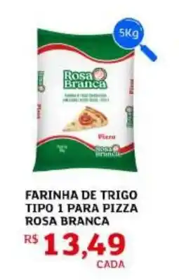 Assaí Atacadista Farinha de trigo tipo 1 para pizza rosa branca oferta