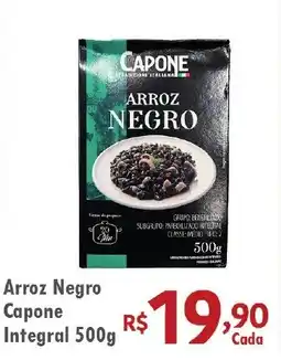 Royal Supermercados Arroz Negro Capone Integral oferta