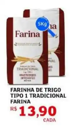 Assaí Atacadista Farinha de trigo tipo 1 tradicional farina oferta