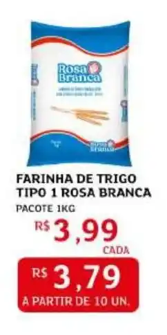 Assaí Atacadista Farinha de trigo tipo 1 rosa branca oferta