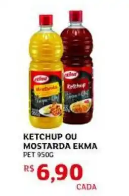 Assaí Atacadista Ketchup ou mostarda ekma oferta