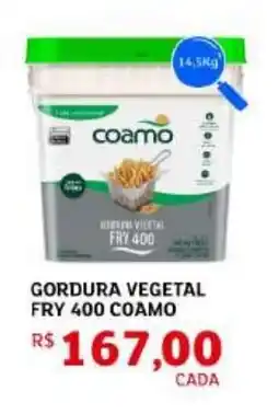 Assaí Atacadista Gordura vegetal fry 400 coamo oferta