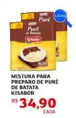 Assaí Atacadista Mistura para preparo de pure de batata kisabor oferta