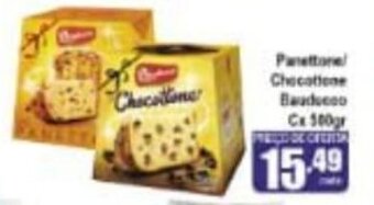 Higa's Supermercado Panettone/ Chocottone Bauducco 500g oferta