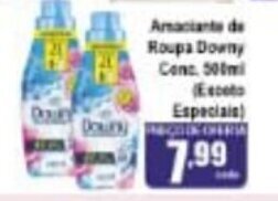Higa's Supermercado Amaciante de Roupa Downy Conc. 500ml oferta