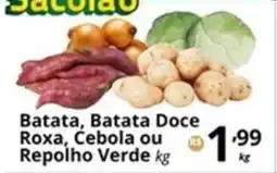SuperMaxi Batata, Batata Doce Roxa, Cebola ou Repolho Verde oferta