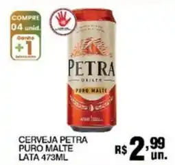 Supermercados Alvorada Cerveja petra puro malte lata oferta