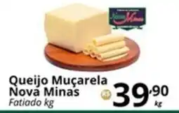 SuperMaxi Queijo Muçarela Nova Minas Fatiado oferta