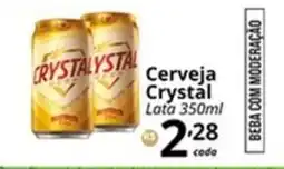 SuperMaxi Cerveja Crystal Lata oferta