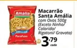 SuperMaxi Macarrão Santa Amália oferta
