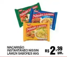 Supermercados Alvorada Macarrão instantâneo nissin lámen sabores oferta