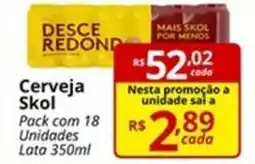 SuperMaxi Cerveja Skol oferta