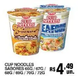 Supermercados Alvorada Cup noodles sabores oferta