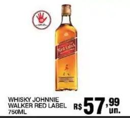 Supermercados Alvorada Whisky johnnie walker red label oferta