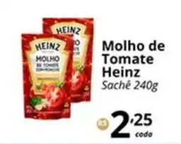 SuperMaxi Molho de Tomate Heinz oferta