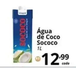 SuperMaxi Água de Coco Sococo oferta