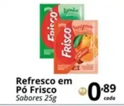 SuperMaxi Refresco em Pó Frisco Sabores oferta