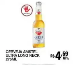 Supermercados Alvorada Cerveja amstel ultra long neck oferta