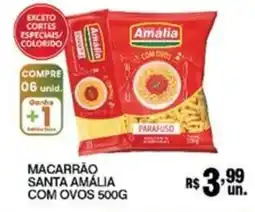 Supermercados Alvorada Macarrão santa amália com ovos oferta