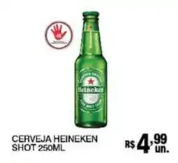 Supermercados Alvorada Cerveja heineken shot oferta