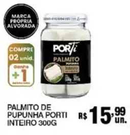 Supermercados Alvorada Palmito de pupunha porti inteiro oferta