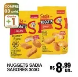 Supermercados Alvorada Nuggets sadia sabores oferta