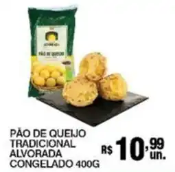 Supermercados Alvorada Pão de queijo tradicional alvorada congelado oferta