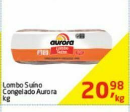 Tenda Atacado Lombo suino congelado aurora oferta