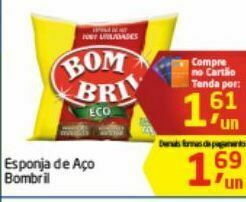 Tenda Atacado Esponja de aço bombril oferta