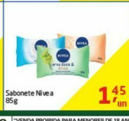 Tenda Atacado Sabonete nivea 85 g oferta