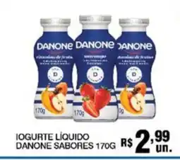 Supermercados Alvorada Iogurte líquido danone sabores oferta