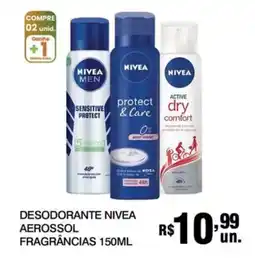 Supermercados Alvorada Desodorante nivea aerossol fragrâncias oferta