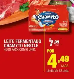 Santo Supermercados Leite fermentado chamyto nestlé oferta