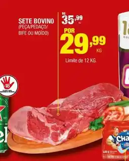 Santo Supermercados Sete bovino oferta