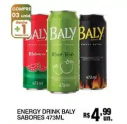 Supermercados Alvorada Energy drink baly sabores oferta