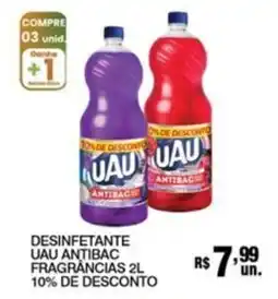 Supermercados Alvorada Desinfetante uau antibac fragrancias oferta