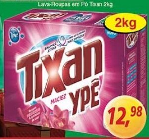 Supermercados Guanabara Lava Roupas em po Tixan 2kg oferta