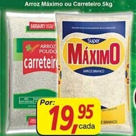 Supermercados Guanabara Arroz Maximo ou Carreteiro 5kg oferta