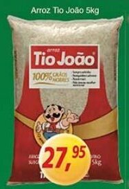 Supermercados Guanabara Arroz Tio Joao 5kg oferta